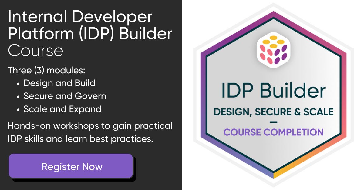 Build Your Internal Developer Platform: Strategy to Scale | Virtual ...